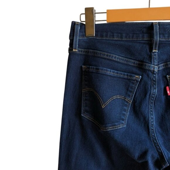 Levi’s 311 Shaping Skinny Jeans Dark Wash Size 28 Darkest Sky - Picture 10 of 15